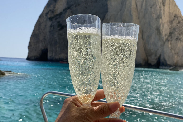 Marathonisi - Keri Caves Private Cruise